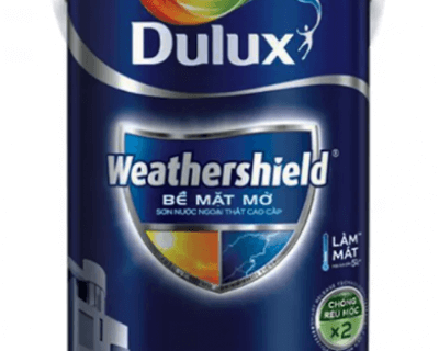Sơn ngoại thất Dulux Weathershield bề mặt mờ BJ8 1L