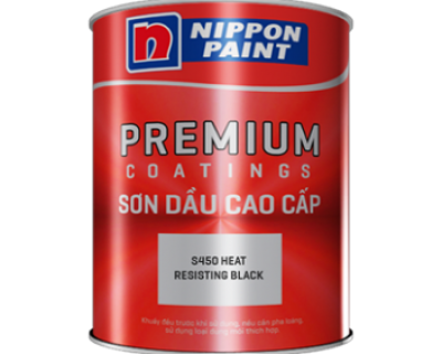 Sơn dầu chịu nhiệt NIPPON S450 HEAT RESISTING BLACK